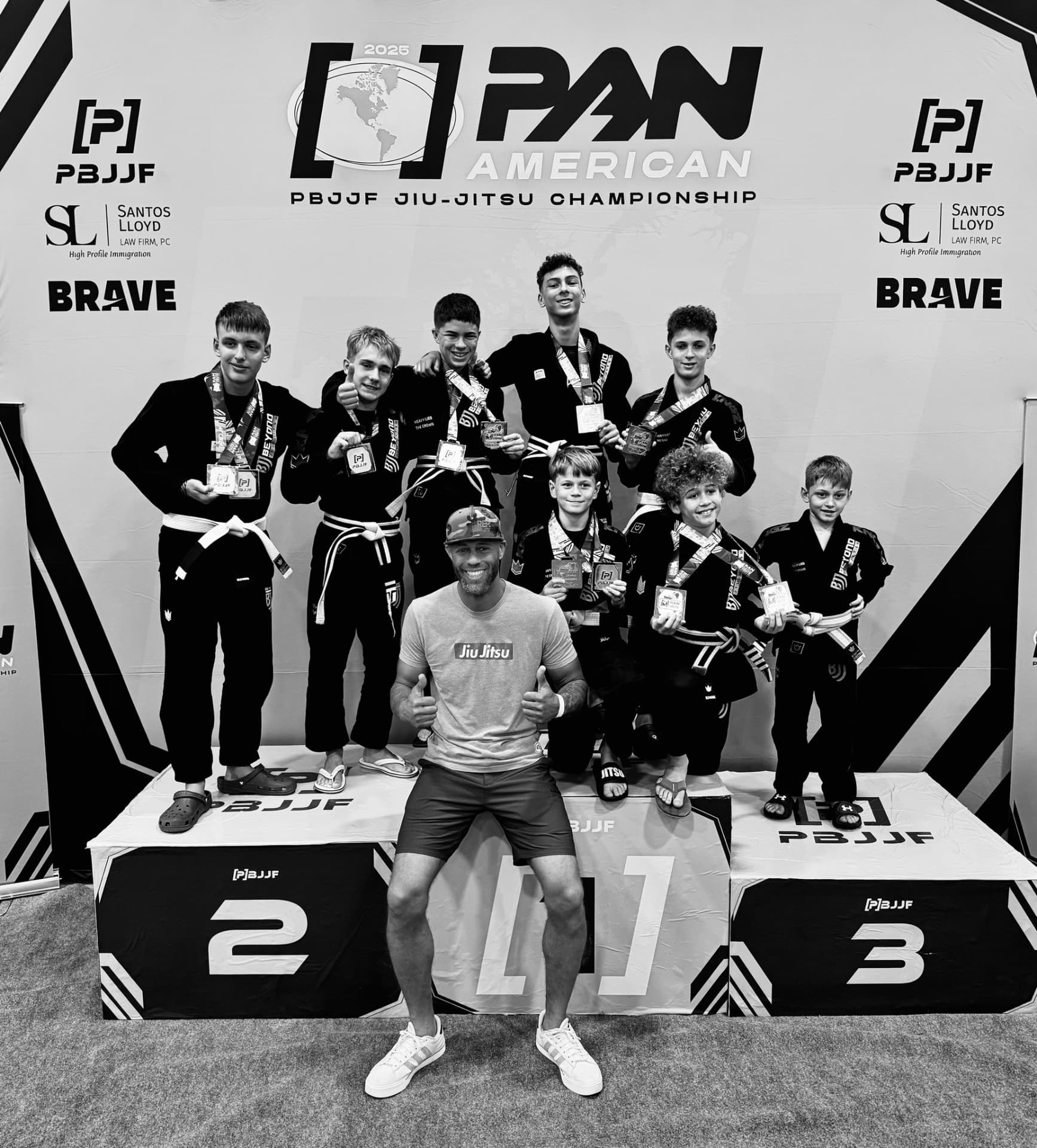 Beyond Jiu-Jitsu athletes at PBJJF Pan-American Championships 2025